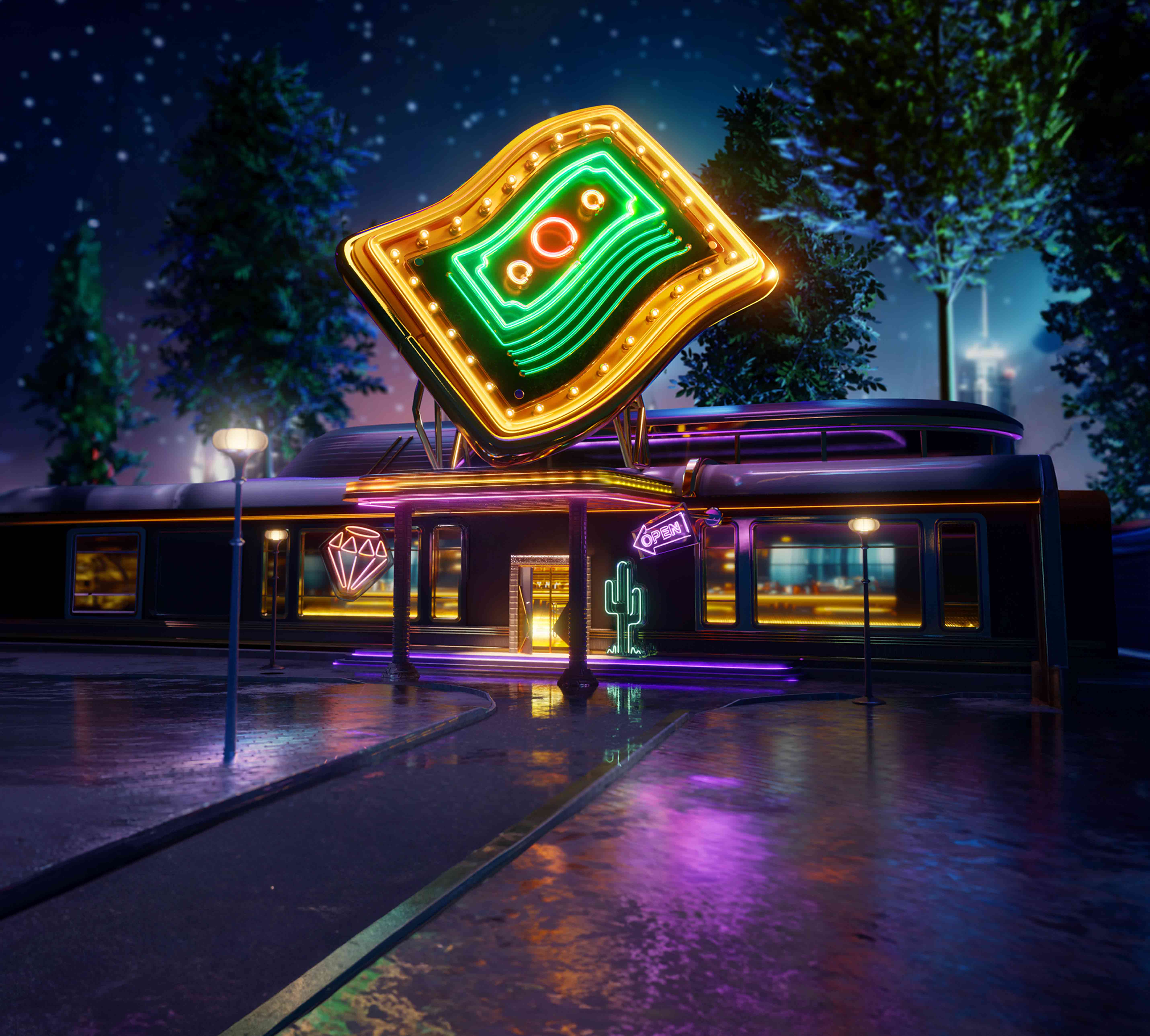 promo background